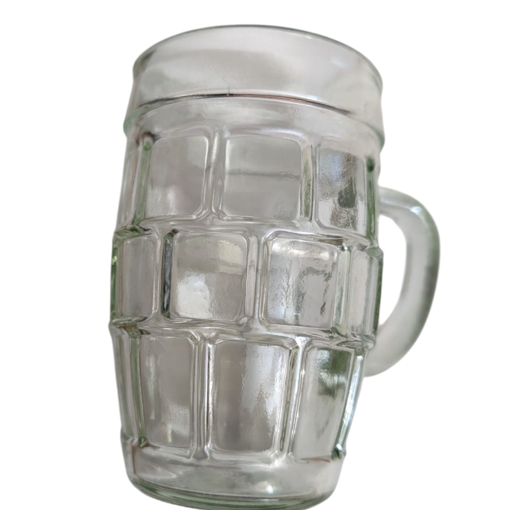 FREE! Clear Glass Barrel Mug